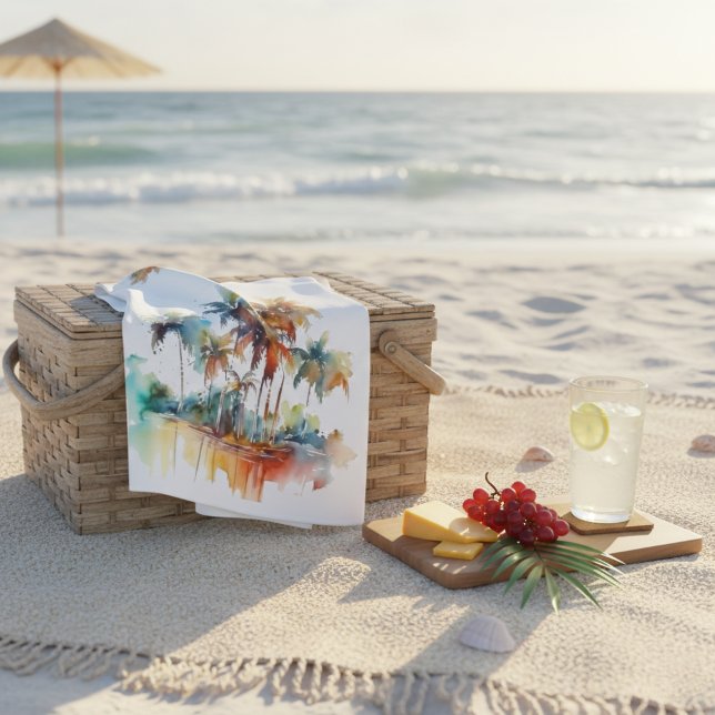 Sunset Grove Tea Towel (Creator Uploaded)