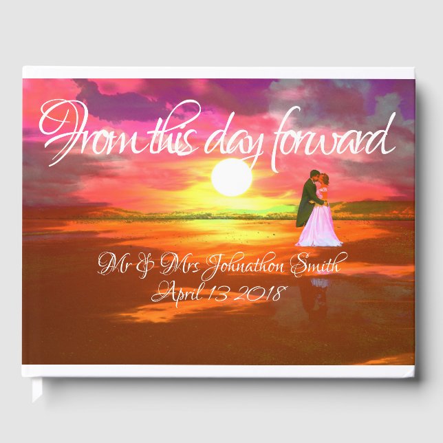Sunset Guest Book (Front)