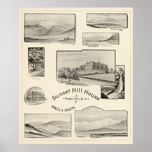 Sunset Hill House, Sugar Hill, NH Poster (Front)