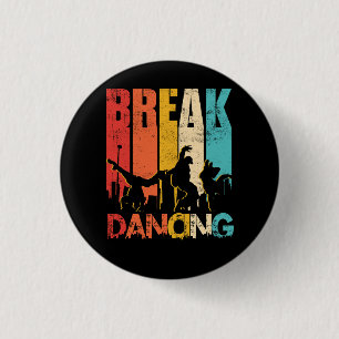 Sunset Hip Hop Urban Dance Breakdancer Street Art  3 Cm Round Badge