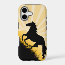 Sunset Horse iPhone Case