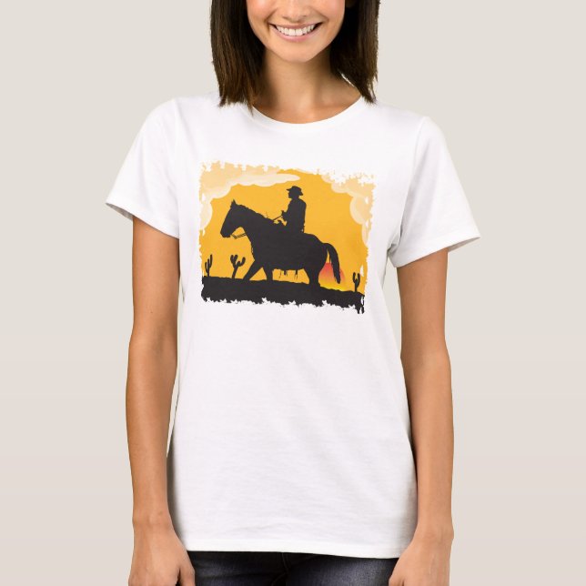 Sunset Horse T-Shirt (Front)