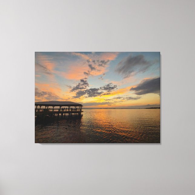 Sunset Hour Canvas Print (Front)