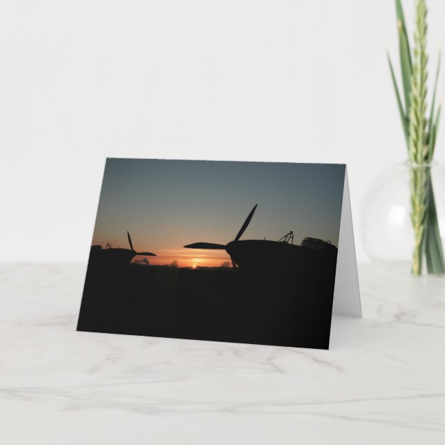 sunset hurricane card (Front)