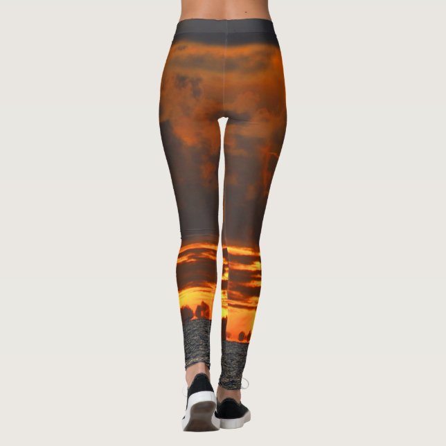 SUNSET ILLUSION LEGGINGS (Back)
