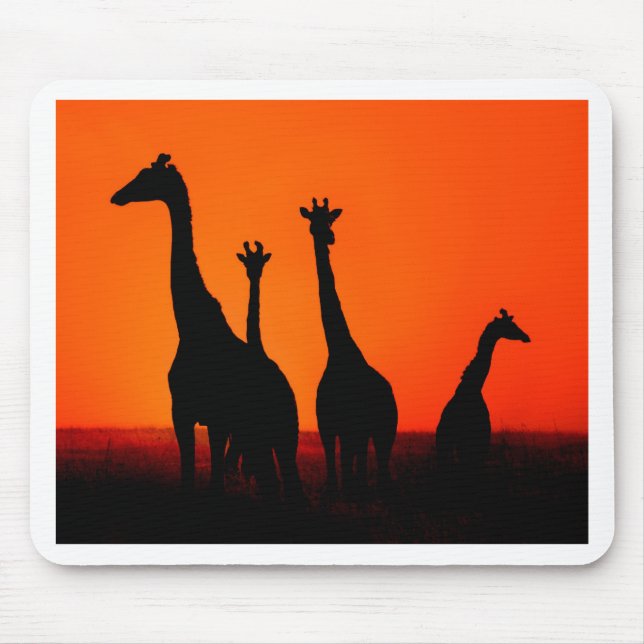 Sunset in Africa Mouse Mat (Front)