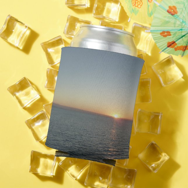 Sunset in Antigua II Island Seascape Can Cooler (In Situ Summer)