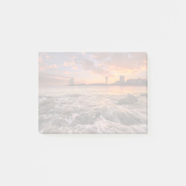 Sunset In Barcelona Post-it Notes (Front)