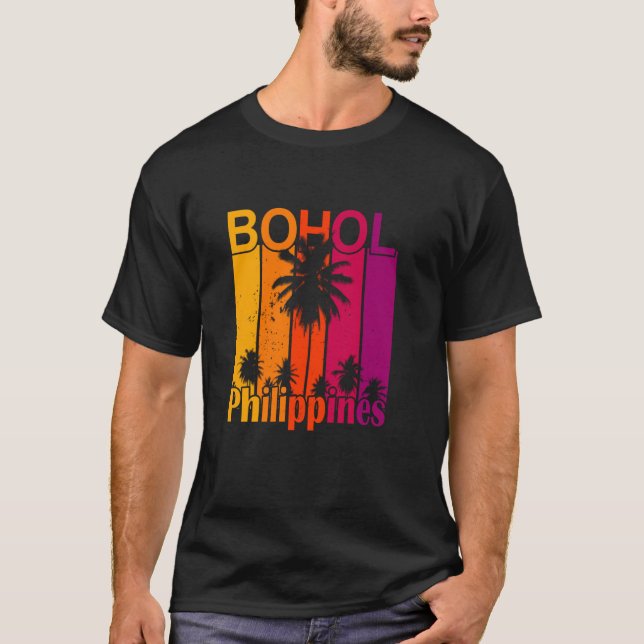 Sunset in Bohol, Philippines T-Shirt (Front)
