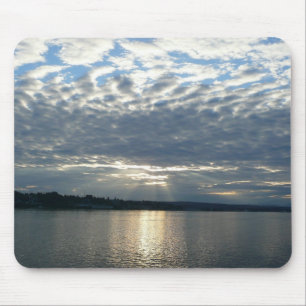 Sunset in British Columbia Canadian Seascape Mouse Mat