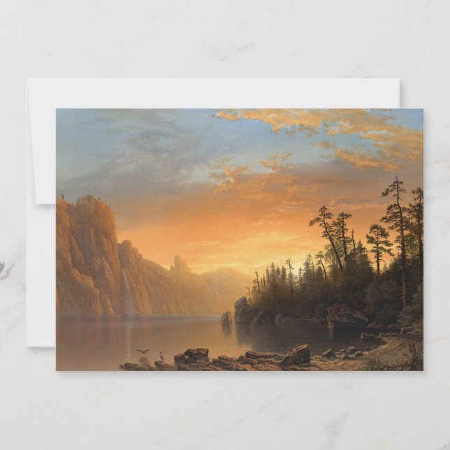 Sunset in California | Albert Bierstadt (Front)