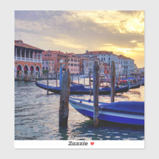 Sunset in Canal Grande