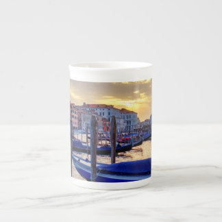Sunset in Canal Grande Bone China Mug
