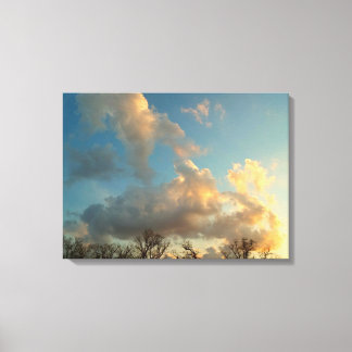 Sunset in central Illinois  Canvas Print