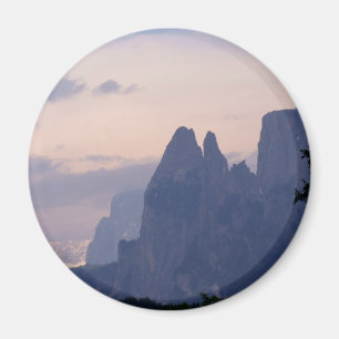 Sunset in Dolomites Magnet