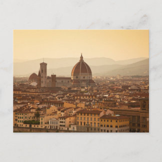 Sunset in Florence Postcard