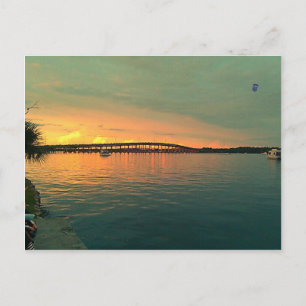 Sunset in Florida Postcard