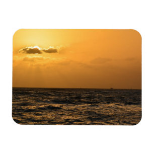 Sunset in Hawaii Magnet