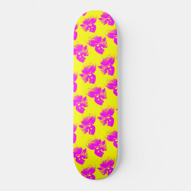 Sunset in Heck Skateboard (Front)