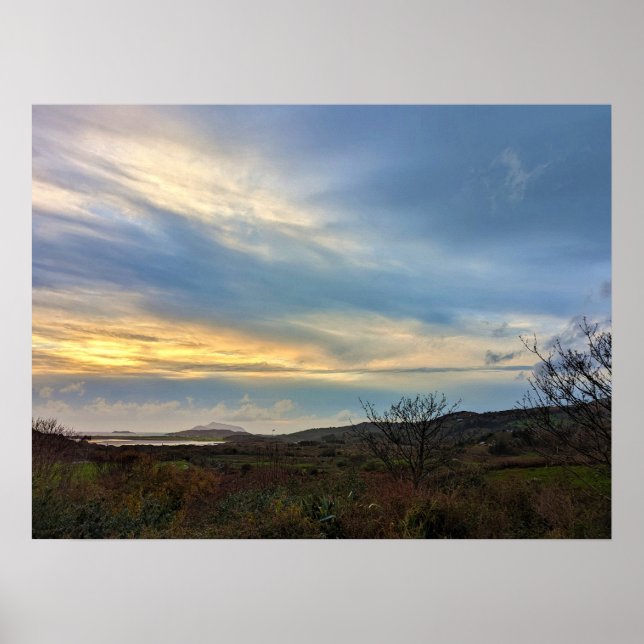 Sunset in Ireland 17  Poster (Front)