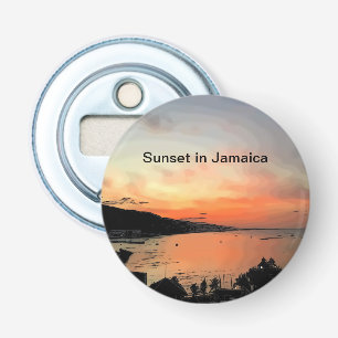 Sunset in Jamaica Bottle Opener