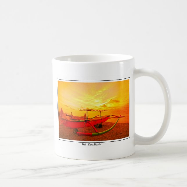 Sunset in Kuta Coffee Mug (Right)