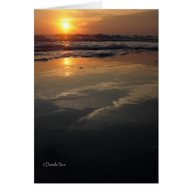 Sunset in March Card (Front)