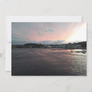 Sunset in Norway Greeting Card