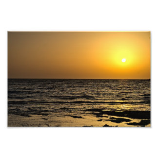 Sunset in Paphos, Cyprus (2485)  Photo Print