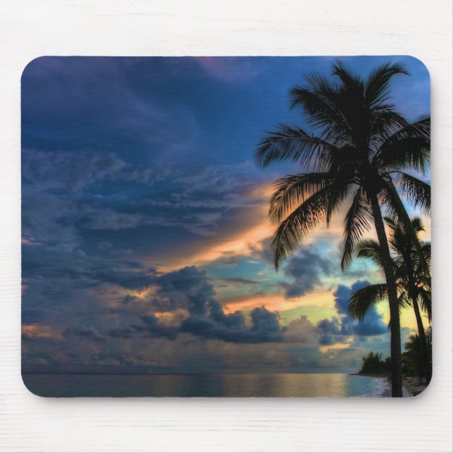 Sunset in Paradise Mouse Mat (Front)