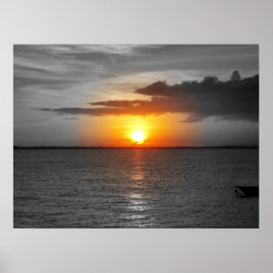 Sunset in Paradise Poster