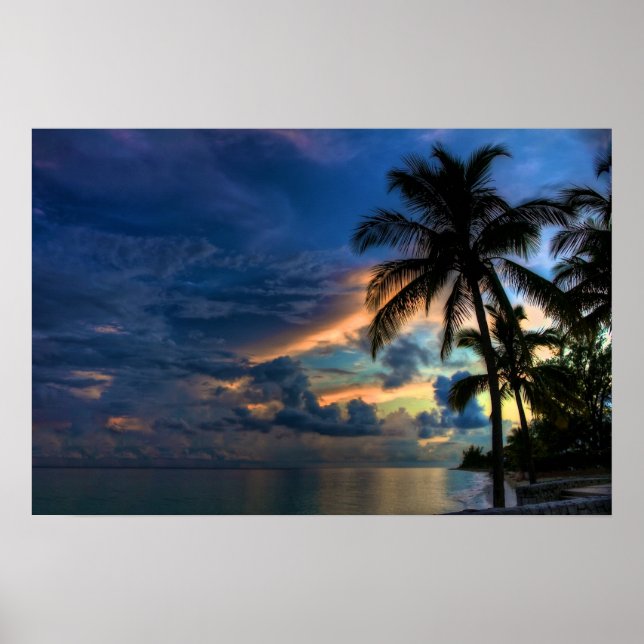 Sunset in Paradise Poster (Front)