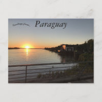 Sunset in Paraguay