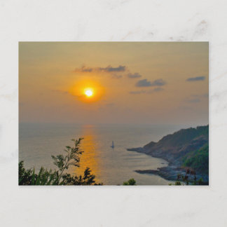 sunset in Phuket Postcard