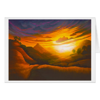 Sunset in Poly Canyon