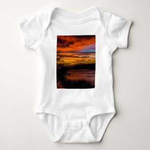 Sunset in Praia, Cape Verde Baby Bodysuit
