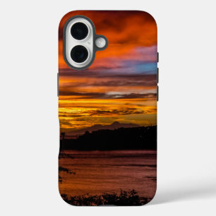 Sunset in Praia, Cape Verde iPhone 16 Case