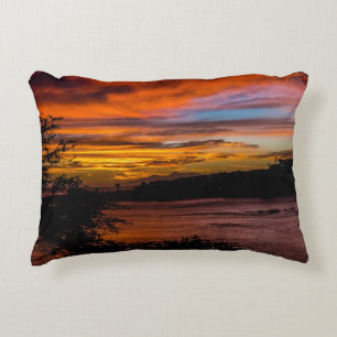 Sunset in Praia, Cape Verde Decorative Cushion