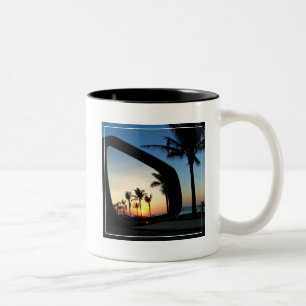 Sunset In Rio Two-Tone Coffee Mug