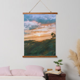 Sunset in Roslagen - Oregrund - Sweden Hanging Tapestry