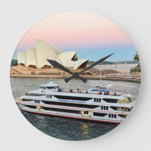 Sunset In Sydney Clock