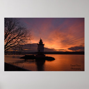 Sunset in Tarrytown  Poster