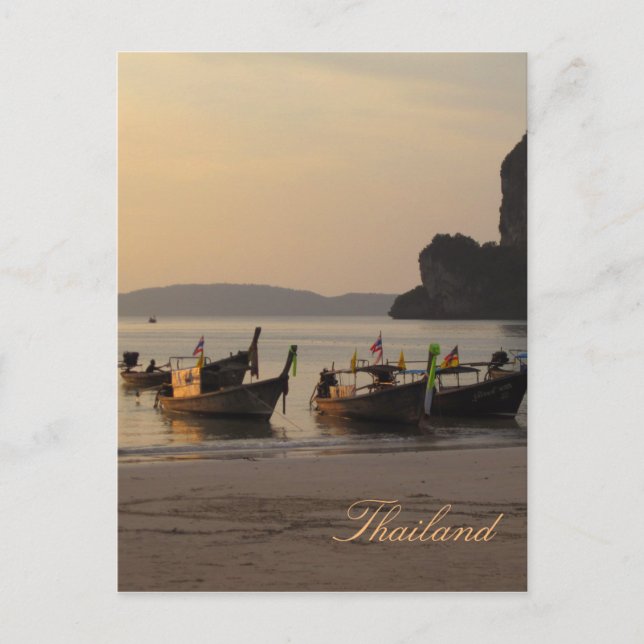Sunset in Thailand Postcard (Front)