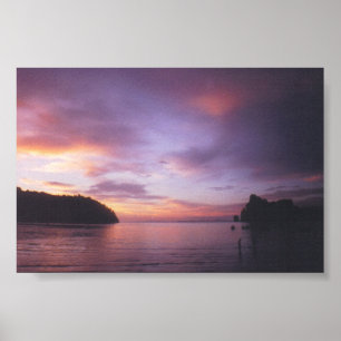 Sunset in Thailand Poster