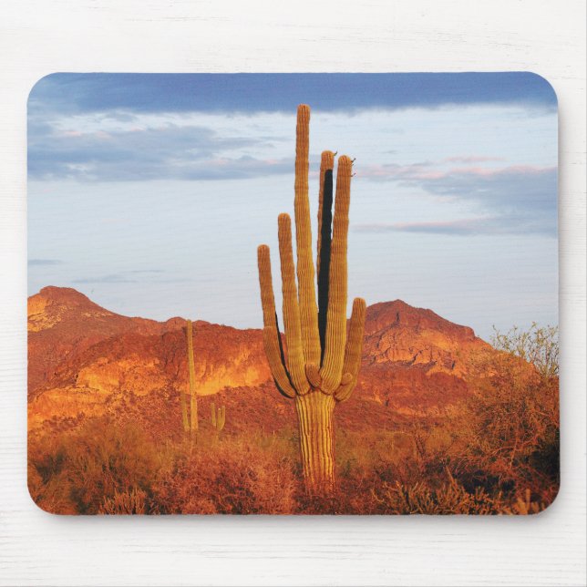 Sunset in the East Valley Mouse Mat (Front)