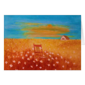 Sunset in the Fields