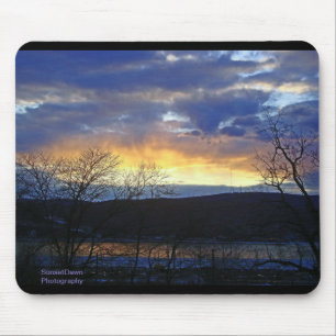 Sunset in the Hudson Valley Mouse Mat