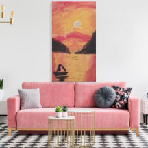 SUNSET IN THE MOUNTAINS