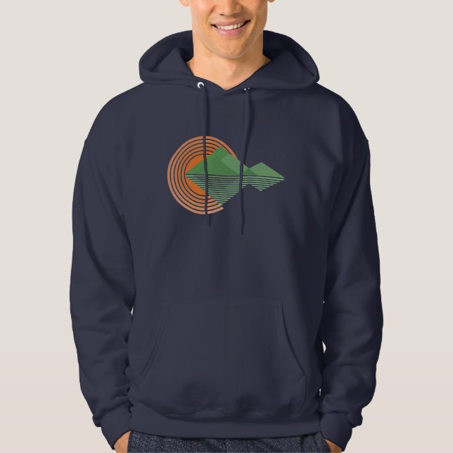 Sunset in the valley hoodie (Front)