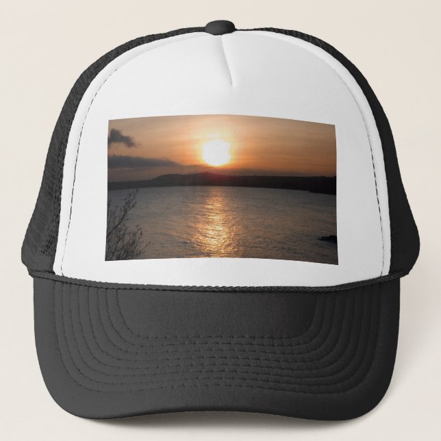 Sunset in Torquay, Devon Trucker Hat (Front)